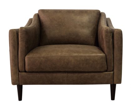 Luke Leather Furniture - Chairs - AVA in 3511 Bomber Tan